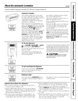 Preview for 11 page of GE PFSF6PKWABB and Owner'S Manual And Installation Instructions