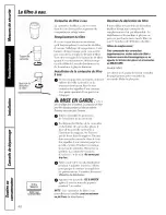 Preview for 46 page of GE PFSF6PKWABB and Owner'S Manual And Installation Instructions