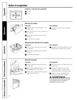 Preview for 84 page of GE PFSF6PKWABB and Owner'S Manual And Installation Instructions