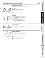 Предварительный просмотр 7 страницы GE PFSF6PKWBWW and Owner'S Manual And Installation Instructions