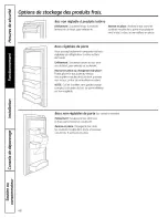 Предварительный просмотр 48 страницы GE PFSF6PKWBWW and Owner'S Manual And Installation Instructions