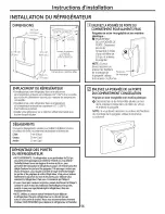 Предварительный просмотр 56 страницы GE PFSF6PKWBWW and Owner'S Manual And Installation Instructions