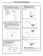 Предварительный просмотр 57 страницы GE PFSF6PKWBWW and Owner'S Manual And Installation Instructions