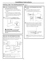 Preview for 32 page of GE PFSF6PKXABB and Owner'S Manual And Installation Instructions