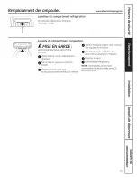 Предварительный просмотр 73 страницы GE PFSF6PKXABB and Owner'S Manual And Installation Instructions