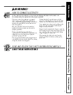 Preview for 3 page of GE PFSS5NJW - Profile 25.1 cu. Ft Owner'S Manual And Installation Instructions