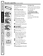 Preview for 6 page of GE PFSS5NJW - Profile 25.1 cu. Ft Owner'S Manual And Installation Instructions