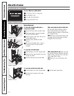 Preview for 10 page of GE PFSS5NJW - Profile 25.1 cu. Ft Owner'S Manual And Installation Instructions