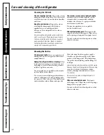 Preview for 12 page of GE PFSS5NJW - Profile 25.1 cu. Ft Owner'S Manual And Installation Instructions