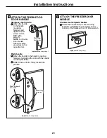 Preview for 23 page of GE PFSS5NJW - Profile 25.1 cu. Ft Owner'S Manual And Installation Instructions