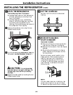 Preview for 24 page of GE PFSS5NJW - Profile 25.1 cu. Ft Owner'S Manual And Installation Instructions