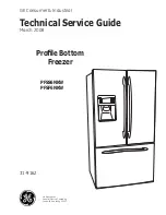 Preview for 1 page of GE PFSS6NKW Technical Service Manual