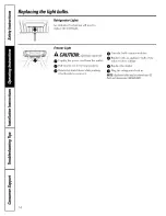 Preview for 14 page of GE PFSS6PKWASS and Owner'S Manual And Installation Instructions