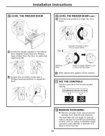 Предварительный просмотр 23 страницы GE PFSS6PKWASS and Owner'S Manual And Installation Instructions