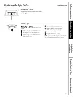 Предварительный просмотр 23 страницы GE PFSS6PKXBSS and Owner'S Manual And Installation Instructions