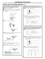 Предварительный просмотр 28 страницы GE PFSS6PKXBSS and Owner'S Manual And Installation Instructions