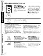 Preview for 14 page of GE PFSS6PKXSS - 25.5 cu. Ft. Refrigerator Owner'S Manual & Installation Instructions