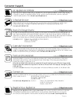 Preview for 140 page of GE PFSS6PKXSS - 25.5 cu. Ft. Refrigerator Owner'S Manual & Installation Instructions