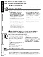 Preview for 52 page of GE PFSS6SMXSS - Profile 25.8 cu. Ft.... Owner'S Manual And Installation Instructions