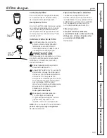 Preview for 109 page of GE PFSS6SMXSS - Profile 25.8 cu. Ft.... Owner'S Manual And Installation Instructions