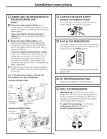 Preview for 17 page of GE PFSW2MIXASS and Owner'S Manual And Installation Instructions