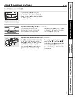 Preview for 9 page of GE PFSW2MIXSS - Profile 22.2 Cu. Ft. Refrigerator Owner'S Manual And Installation Instructions