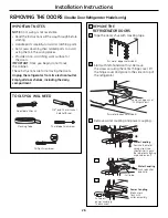 Preview for 26 page of GE PFSW2MIXSS - Profile 22.2 Cu. Ft. Refrigerator Owner'S Manual And Installation Instructions