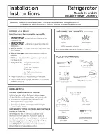 Preview for 15 page of GE PGCS1NFYASS and Owner'S Manual And Installation Instructions