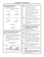 Preview for 17 page of GE PGCS1NFYASS and Owner'S Manual And Installation Instructions