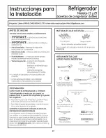 Preview for 97 page of GE PGCS1NFYASS and Owner'S Manual And Installation Instructions