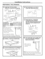 Предварительный просмотр 4 страницы GE PGP976DET2BB Installation Instructions Manual