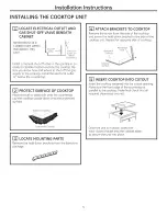 Предварительный просмотр 5 страницы GE PGP976DET2BB Installation Instructions Manual