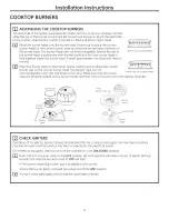 Предварительный просмотр 9 страницы GE PGP976DET2BB Installation Instructions Manual