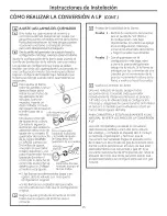 Предварительный просмотр 47 страницы GE PGP976DET2BB Installation Instructions Manual