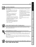 Preview for 7 page of GE PGP989 Owner'S Manual & Installation Instructions