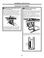 Preview for 26 page of GE PGP989 Owner'S Manual & Installation Instructions