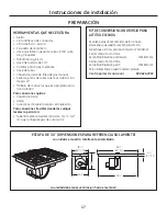 Preview for 53 page of GE PGP989 Owner'S Manual & Installation Instructions