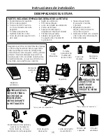 Предварительный просмотр 52 страницы GE PGP989 Owner'S Manual And Installation Instructions