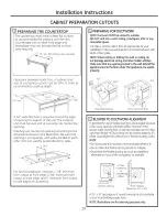 Preview for 19 page of GE PGP989DN2BB Owner'S Manual & Installation Instructions