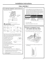 Preview for 30 page of GE PGP989DN2BB Owner'S Manual & Installation Instructions