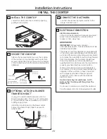 Preview for 28 page of GE PGP990 Owner'S Manual & Installation Instructions