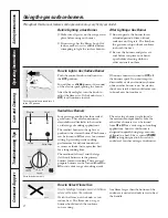 Предварительный просмотр 8 страницы GE PGS908SEM1SS User Manual