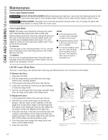 Предварительный просмотр 24 страницы GE PGS950SEF5SS Owner'S Manual