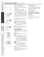 Preview for 6 page of GE PGSS5PJXASS and Owner'S Manual And Installation Instructions