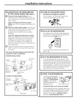 Preview for 19 page of GE PGSS5PJXASS and Owner'S Manual And Installation Instructions