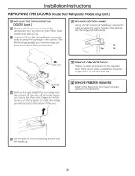 Preview for 28 page of GE PGSS5PJXASS and Owner'S Manual And Installation Instructions