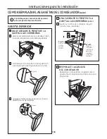 Preview for 108 page of GE PGSS5PJY - Profile 24.9 cu. Ft. Bottom-Freezer Refrigerator Owner'S Manual And Installation Instructions