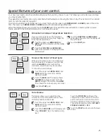 Предварительный просмотр 25 страницы GE PHB925 - Profile 30 in. Induction Ran Owner'S Manual