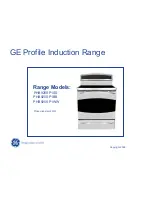 GE PHB925SP1BB User Manual предпросмотр