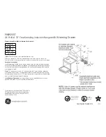 GE PHB925STSS Specification Sheet preview